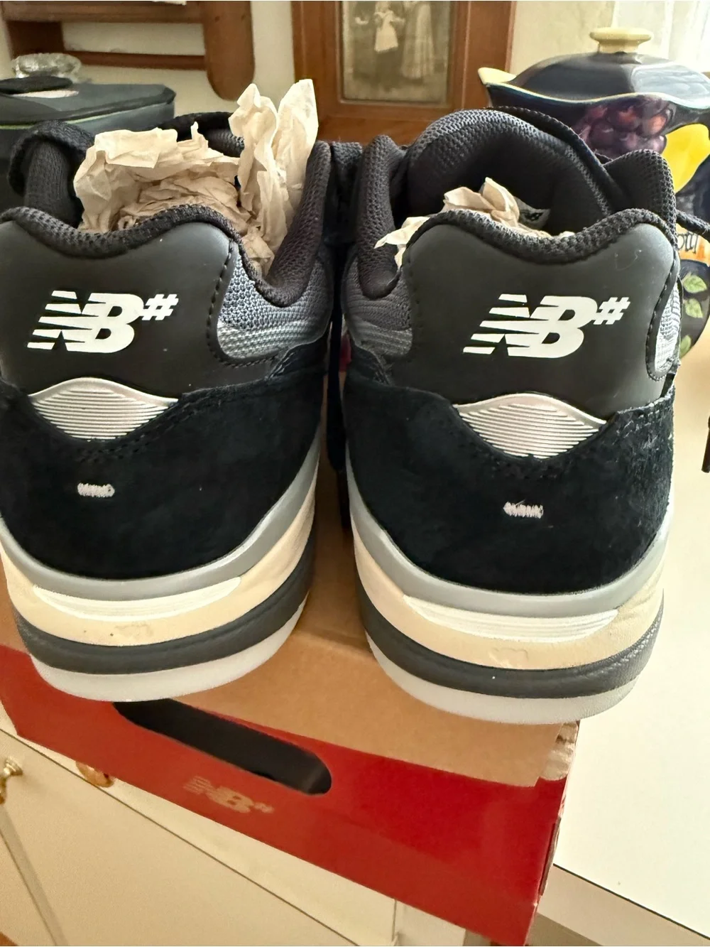 New Balance Black and Gray Andrew Reynolds 993-Style Men's Sneaker
